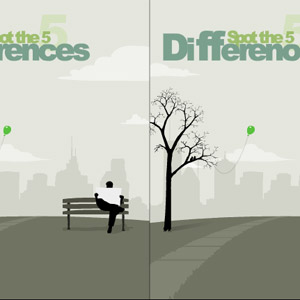 Find 5 Fejl - 5 Differences